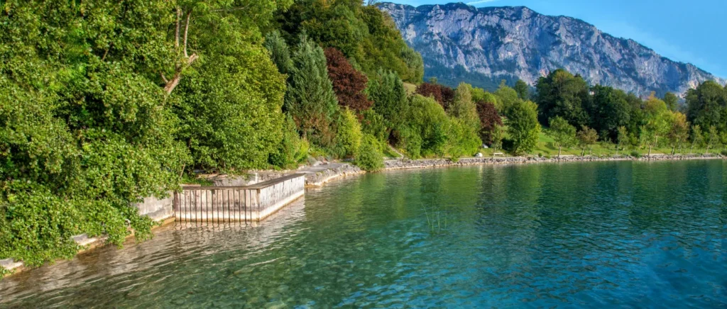 Attersee Freizeitaktivitäten Badesee Salzkammergut