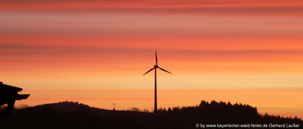 Sonnenuntergang - Romantik und Luxus Chalets in Bayern Romantikurlaub Bayerischer Wald Luxus Chalets in Bayern mieten