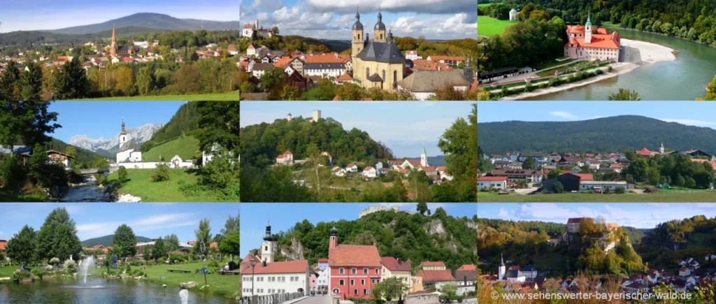 Tipps idyllische Orte in Bayern Ideen schöne Spaziergänge in Süddeutschland
