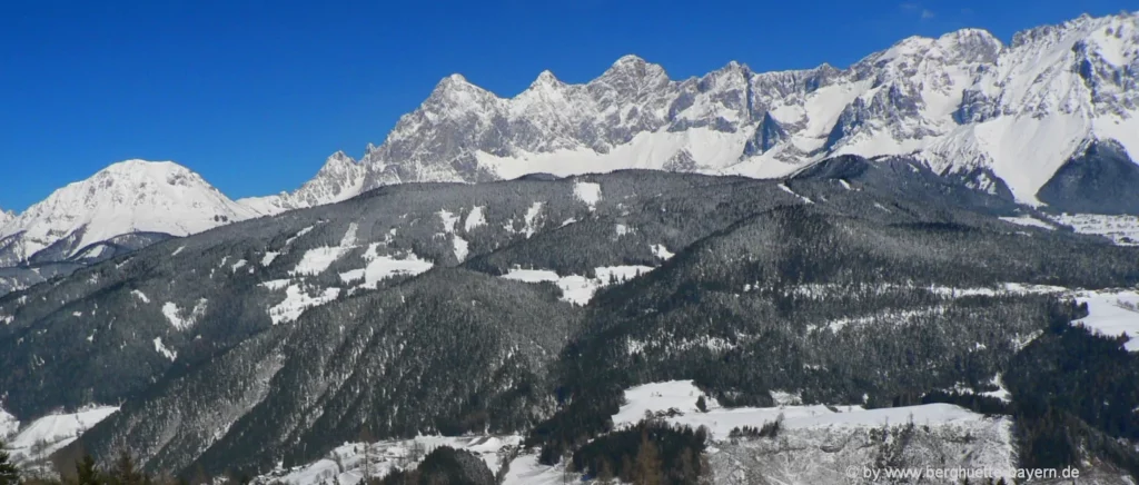 Dachstein Berge in Oberösterreich Ausflugsziele Steiermark Winterurlaub