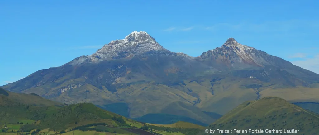 Ecuador Highlights Anden Gebirge Attraktionen Ilinizas