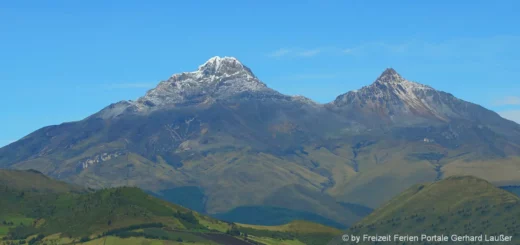 Ecuador Highlights Anden Gebirge Attraktionen Ilinizas