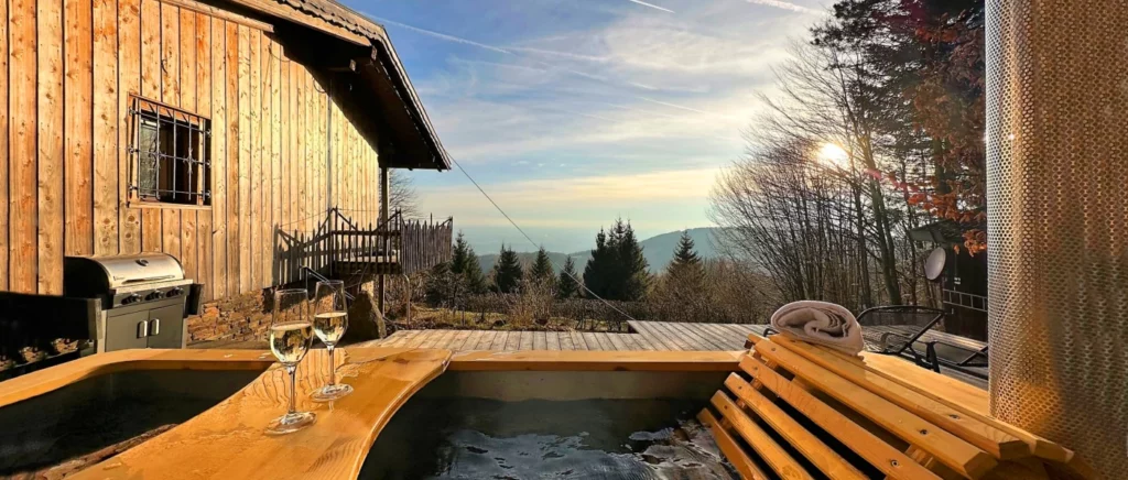 Bayern einsame Ferienhütte für 2 Personen in Deutschland