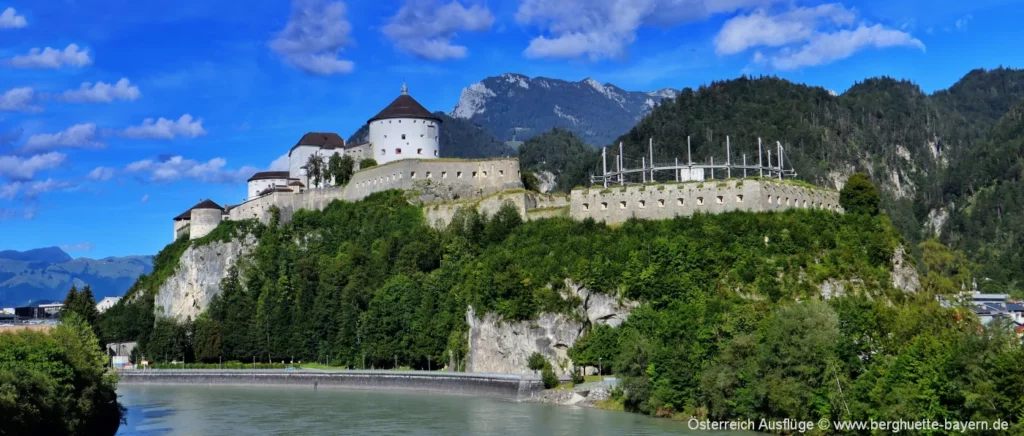 Sehenswürdigkeiten bei Wörgl die nahe Burg Kufstein in Tirol