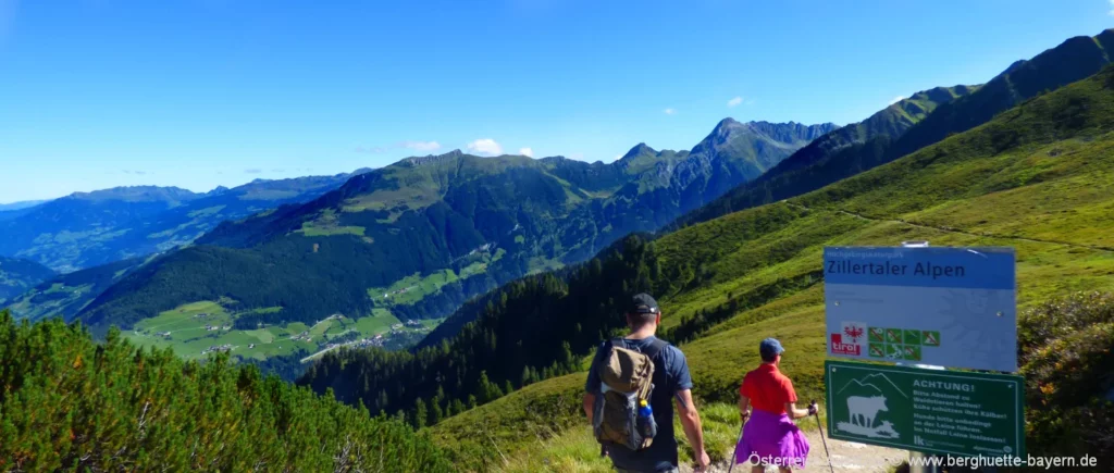 Freizeitangebote Mayrhofen Wandern Zillertaler Alpen