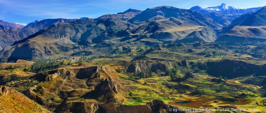 Wanderreise in Südamerika Ausflugsziele Colca Canyon in Peru