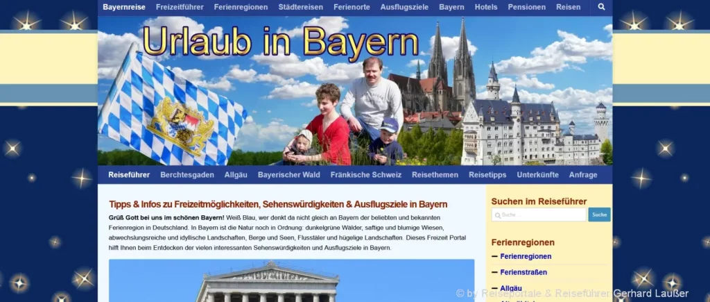 Reiseportale Bayern Süddeutschland Reiseblog mit Freizeittipps & Ausflugstipps