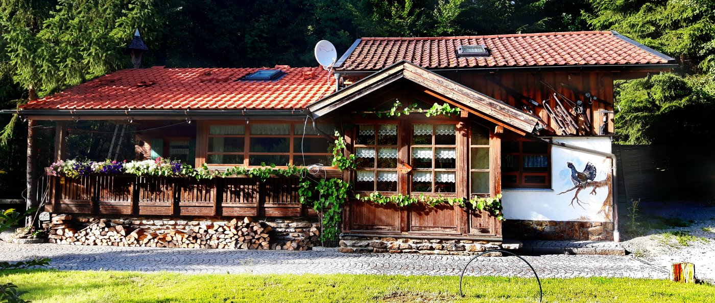 Hütten Urlaub in Bayern Jagdhütte mieten Selbstversorger Hütte in