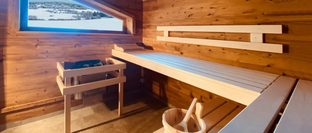 Luxus Hütten am Sammerhof Bayerischer Wald Chalets mit Alm-Sauna