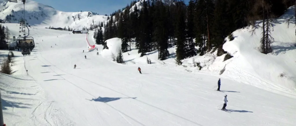 Skifahren 4 Berge Skischaukel Schladming Hochwurzen, Hauser Kaibling und Reiteralm 