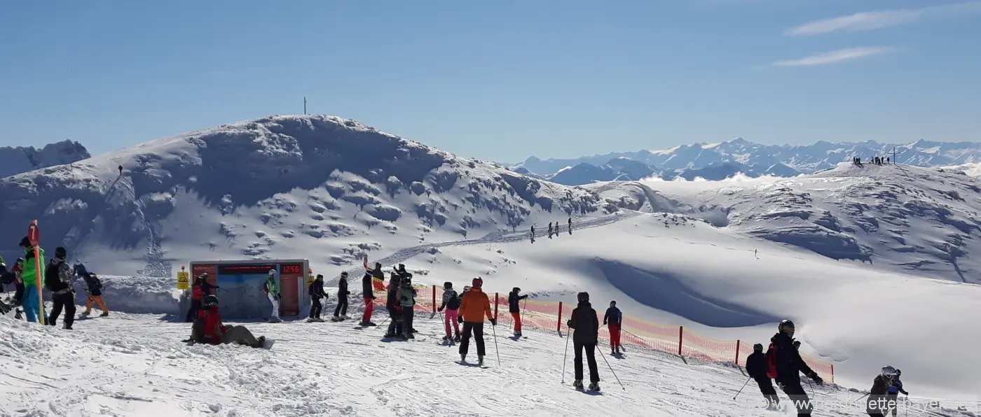 Skigebiet Steinplatte Waidring Skifahren Reit im Winkl Winklmoosalm