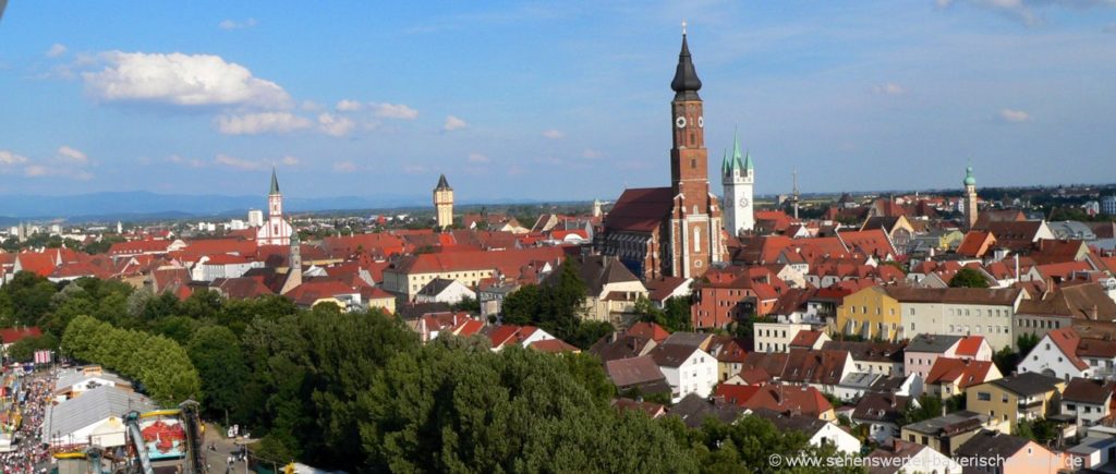 Gäubodenstadt Straubing Ausflugsziel in Niederbayern Tagesausflüge in Niederbayern, Stadt Straubing