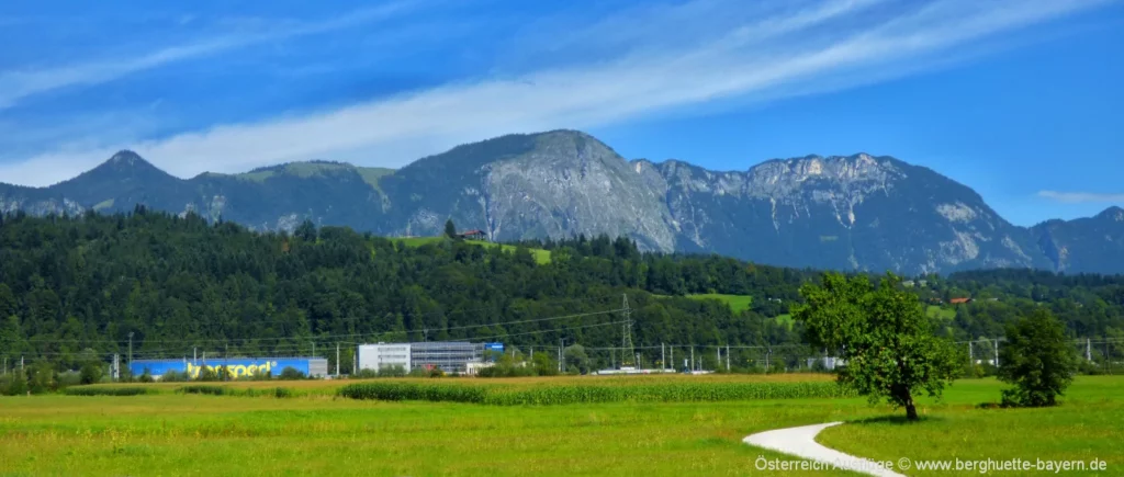 Attraktionen & Highlights bei Wörgl in Österreich Berge und Wandern